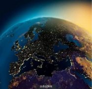 NASA航拍地球夜景 夜光璀璨美轮美奂