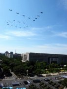 看阅兵学知识 空中梯队受阅飞行中使用了哪些技术?