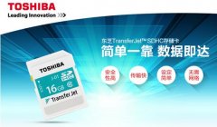 东芝发布搭载TransferJet功能的SDHC存储卡