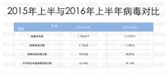 瑞星2016半年安全报告：大规模数据泄露使全球网民无隐秘
