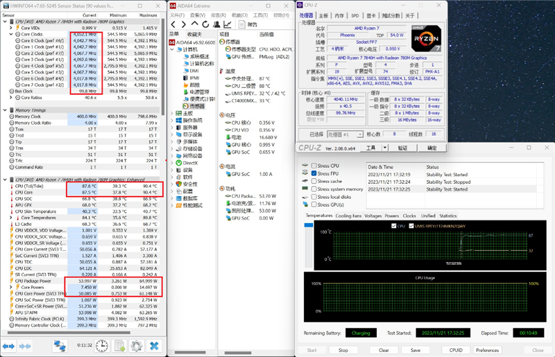 Intel i5-13500H VS. AMD 锐龙7 7840H对比测试：酷睿AI画图3倍于对手、续航更强