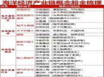海洋经济概念股一览：15家公司涉及深海装备与核心部件，海洋资源开发等
