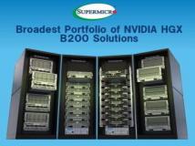 Supermicro 扩展其 NVIDIA Blackwell 系统产品组合