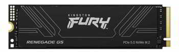 金士顿 Fury 推出 Renegade G5 PCIe 5.0 NVMe M.2 2280 高达 8TB SSD
