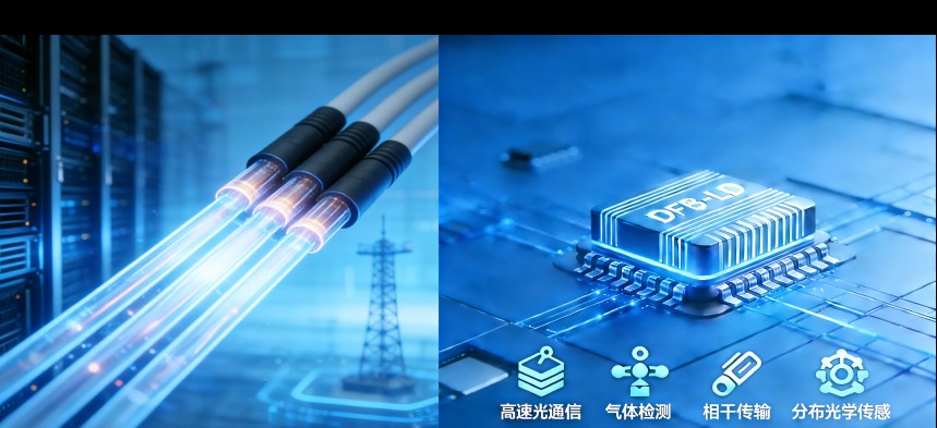 福建中科光芯：多波段高功率窄线宽DFB 为光通及传感提供低成本集成化方案