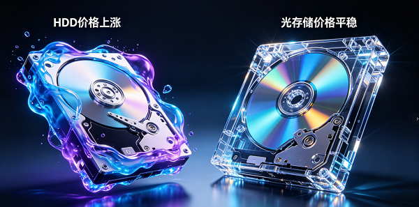 存储市场“冰火两重天”：HDD/SSD/LTO价格狂奔，光存储缘何独守“价值洼地”？